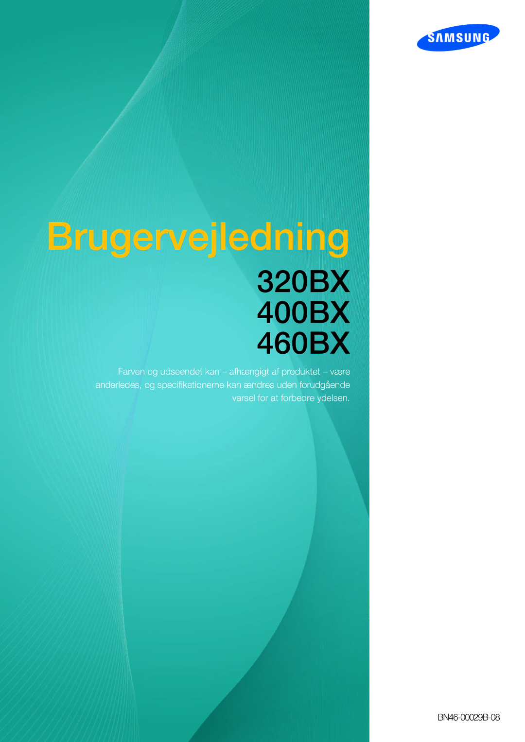 Samsung LH32ARPLBC/EN manual Bruksanvisning 