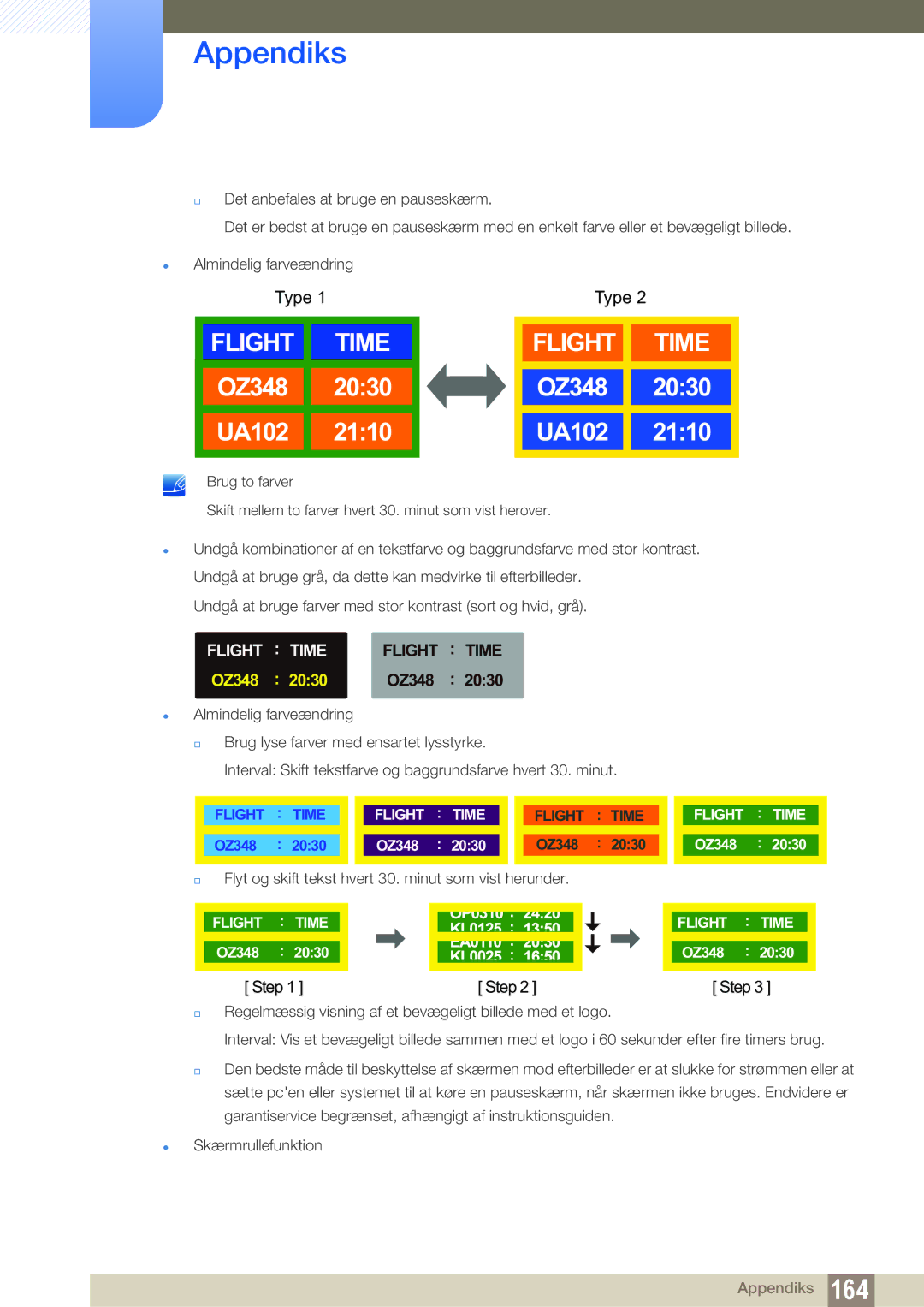 Samsung LH32ARPLBC/EN manual Flight Time 