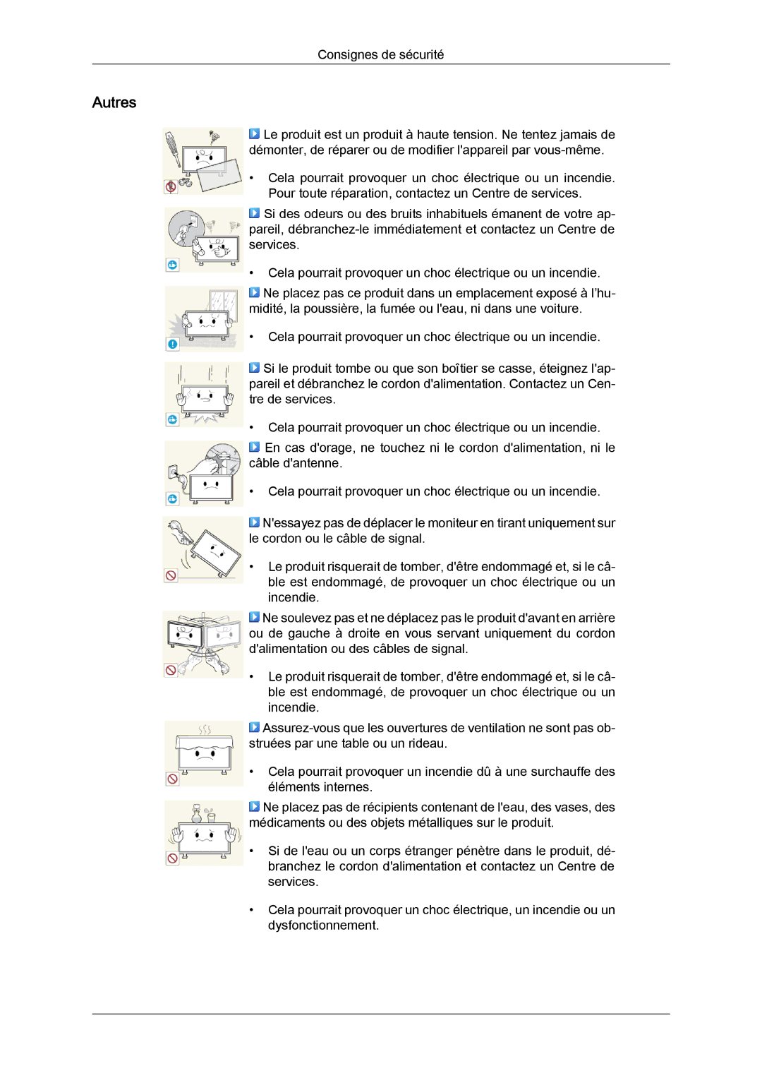 Samsung LH32CRTMBC/EN, LH32CRSMBC/EN, LH32CRSMBD/EN manual Autres 