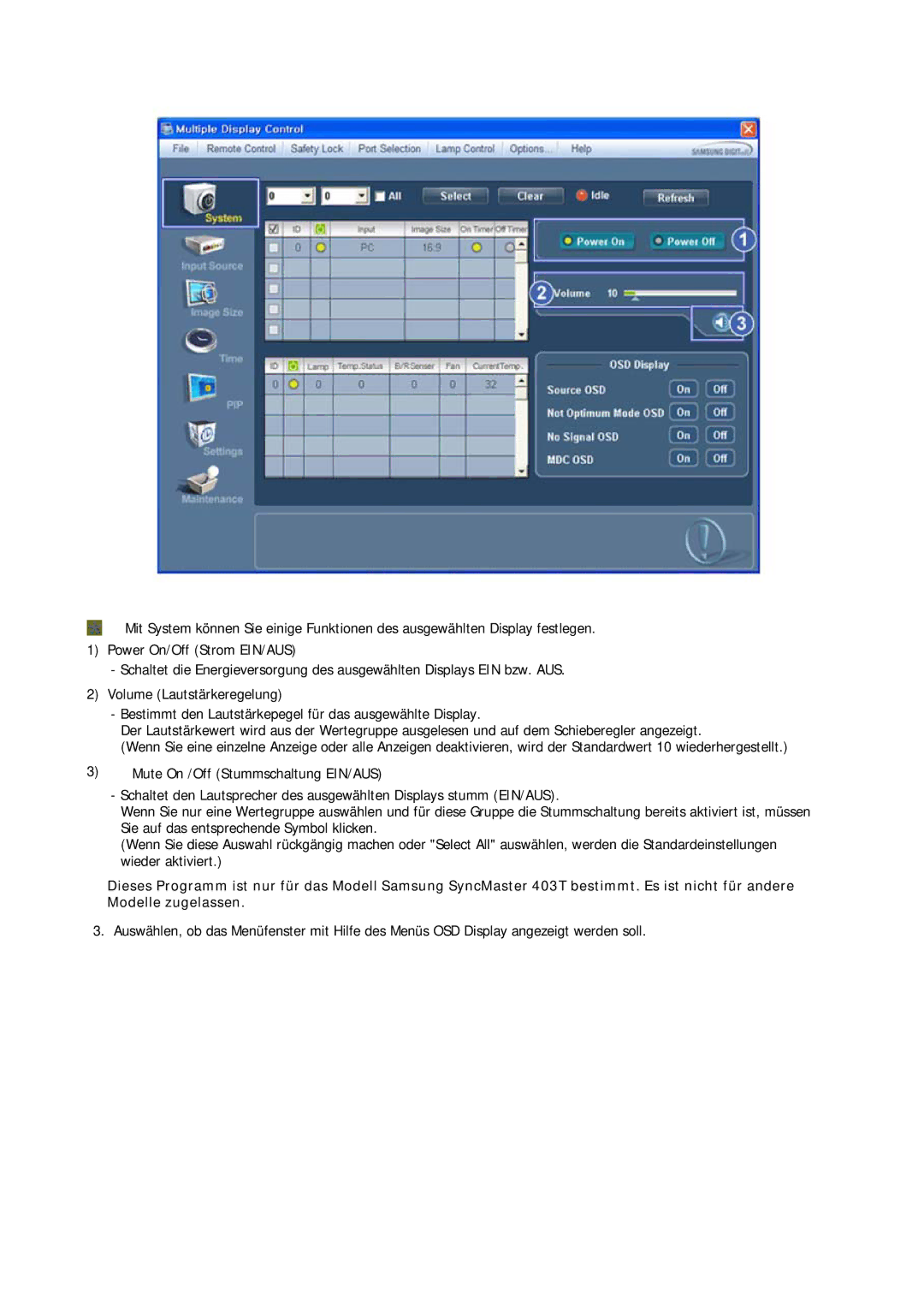 Samsung LH32CRSMBD/EN, LH32CRTMBC/EN, LH32CRSMBC/EN manual 