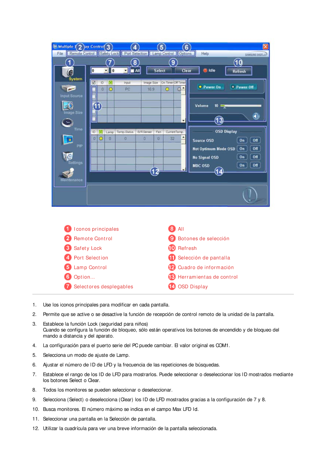 Samsung LH32CRTMBC/EN, LH32CRSMBC/EN, LH32CRSMBD/EN manual 