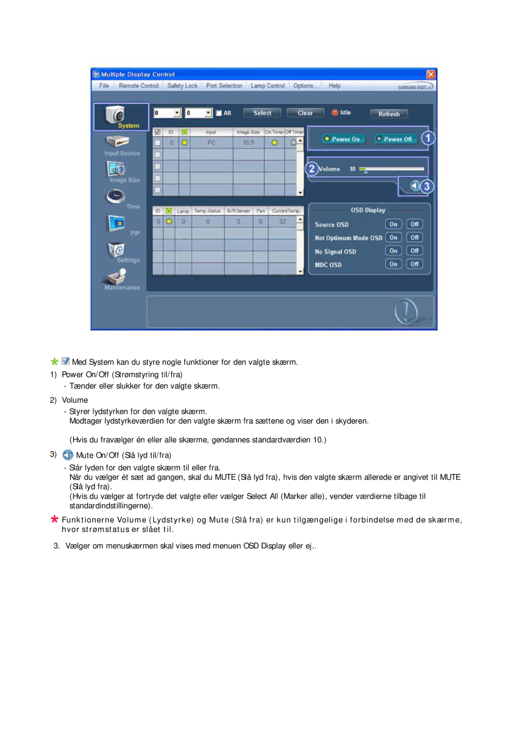 Samsung LH32CRSMBD/EN, LH32CRTMBC/EN, LH32CRSMBC/EN manual 