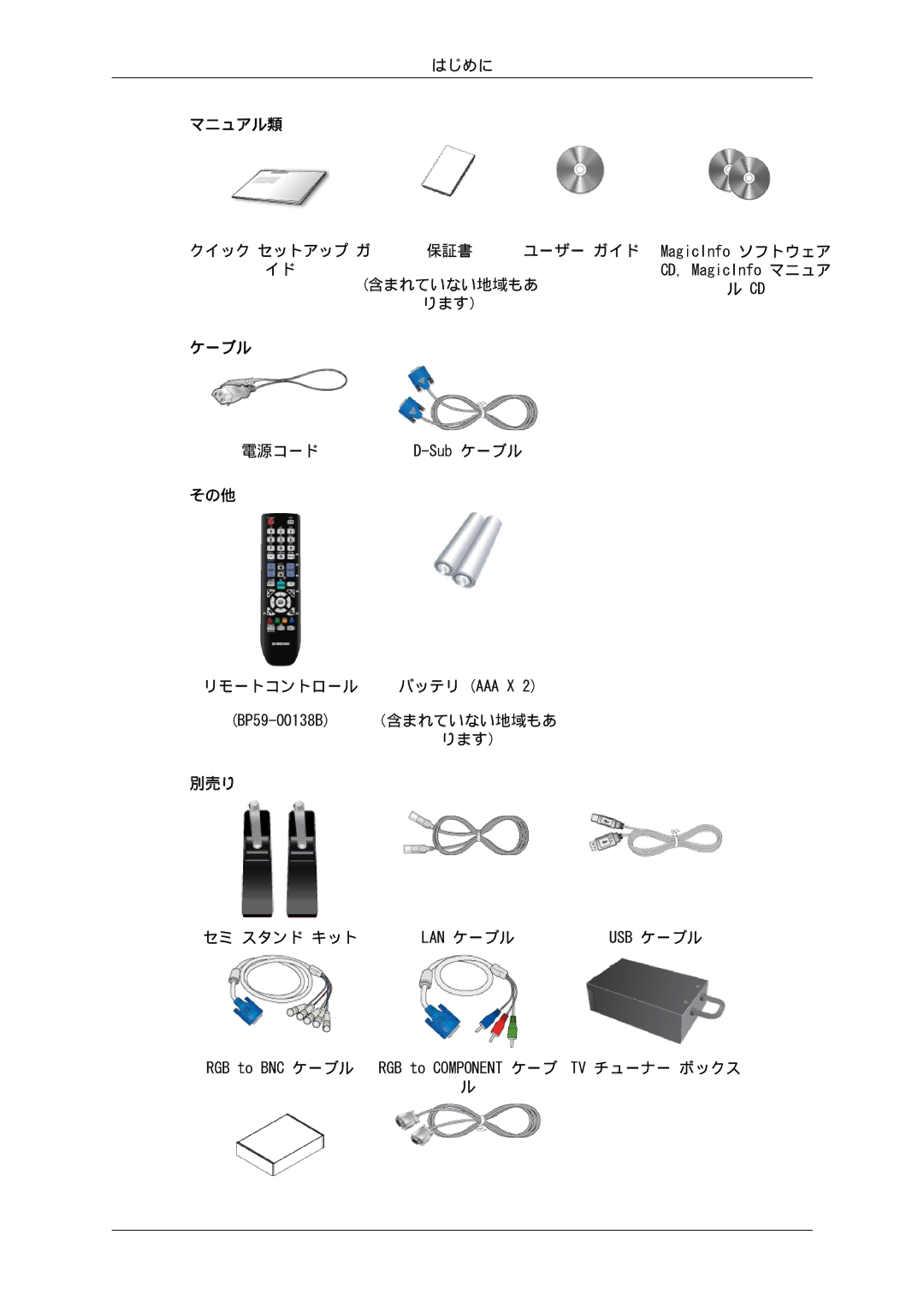 Samsung LH32CRSMBD/XJ, LH32CRTMBC/XJ manual マニュアル類 