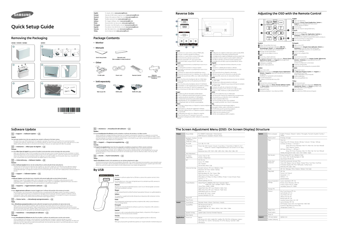 Samsung LH65EDCPLBC/EN manual LFD Zaslon 