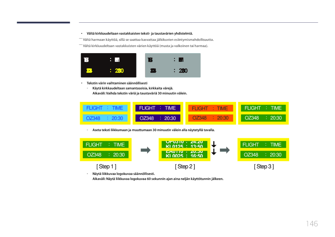 Samsung LH65EDCPRBC/EN, LH32EDCPLBC/EN, LH75EDCPLBC/EN, LH65EDCPLBC/EN, LH40EDCPLBC/EN, LH46EDCPLBC/EN manual 146, Time 