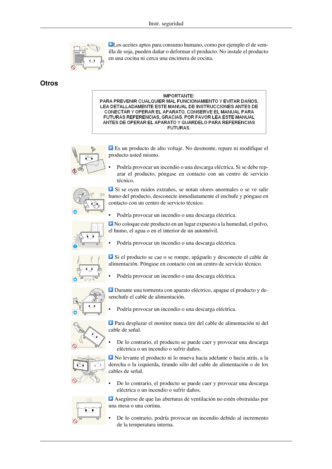 Samsung LH32HBSLBC/EN, LH32HBTLBC/EN, LH32HBPLBC/EN, LH32HBPMBC/EN manual Otros 