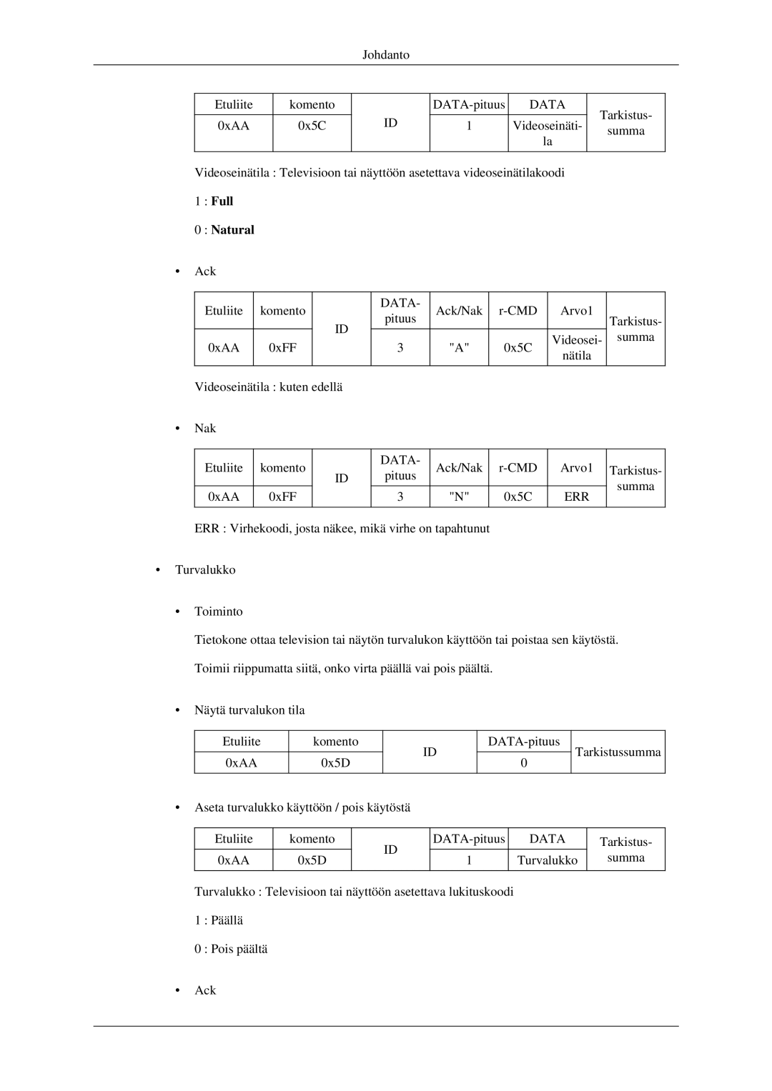 Samsung LH32HBSLBC/EN, LH32HBTLBC/EN, LH32HBPLBC/EN manual Natural 