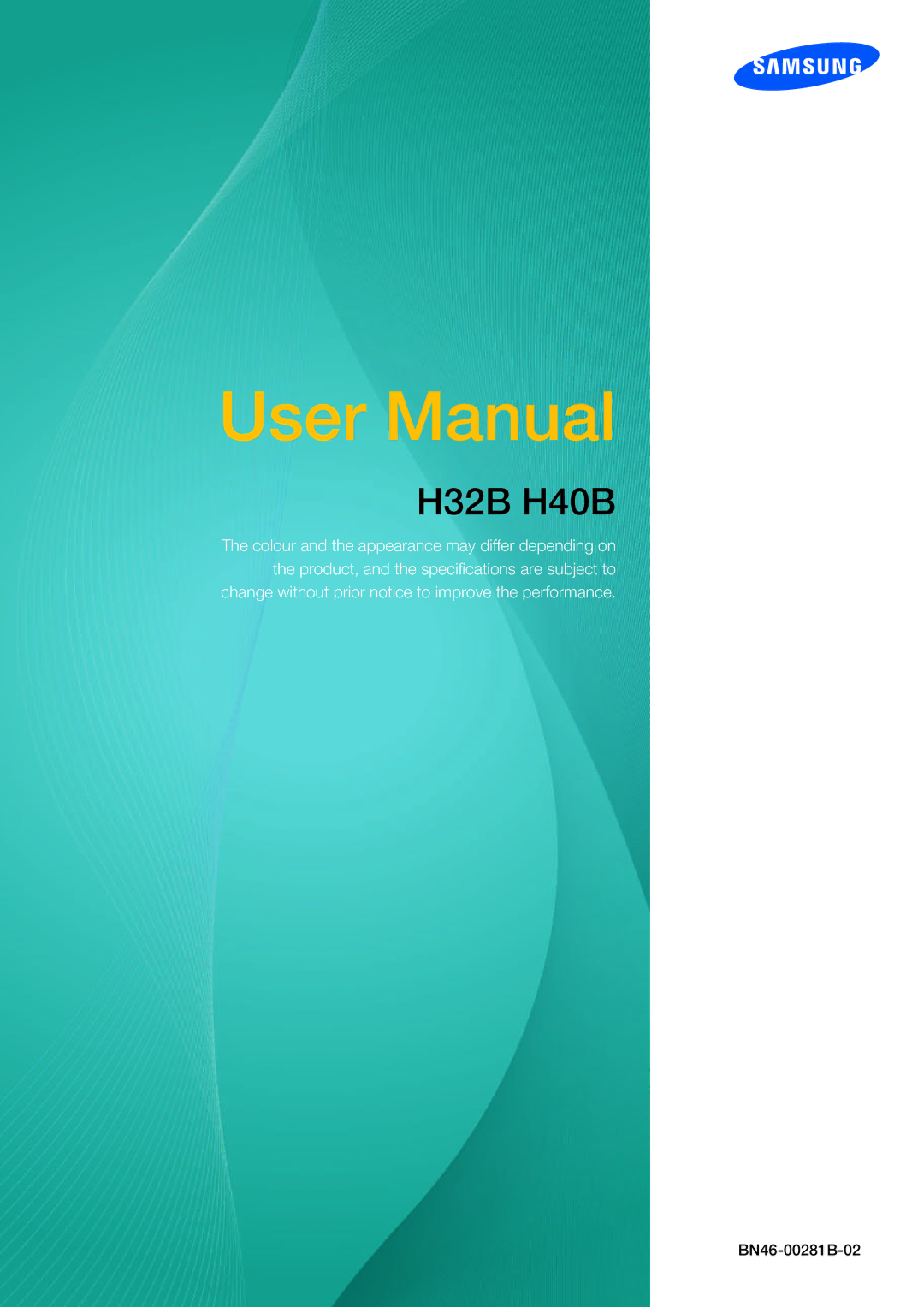 Samsung LH40HDBPLGD/EN, LH32HDBPLGD/EN manual Quick Setup Guide Guide d’installation rapide 