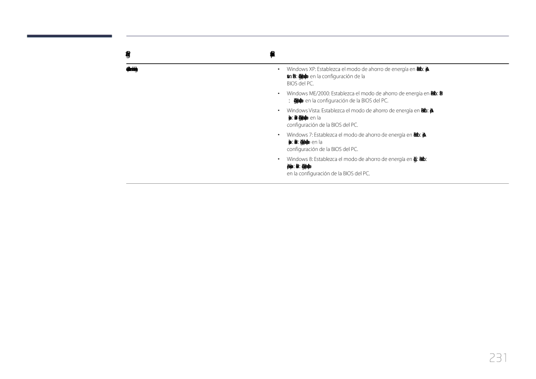 Samsung LH40MECPLGC/EN, LH32MECPLGC/EN, LH55MECPLGC/EN, LH46MECPLGC/EN manual 231, Pregunta 