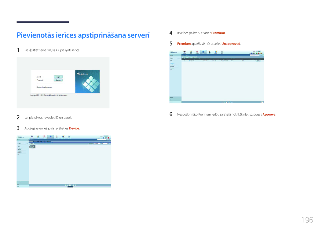 Samsung LH32MECPLGC/EN, LH55MECPLGC/EN, LH46MECPLGC/EN, LH40MECPLGC/EN manual 196 