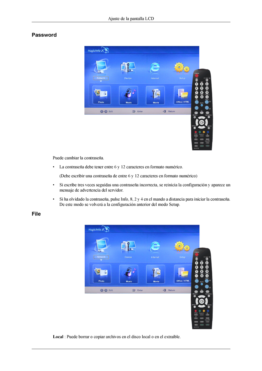 Samsung LH32MGPLSC/EN, LH32MGTLBC/EN, LH32MGPLBC/EN, LH32MGTABU/EN manual Password, File 