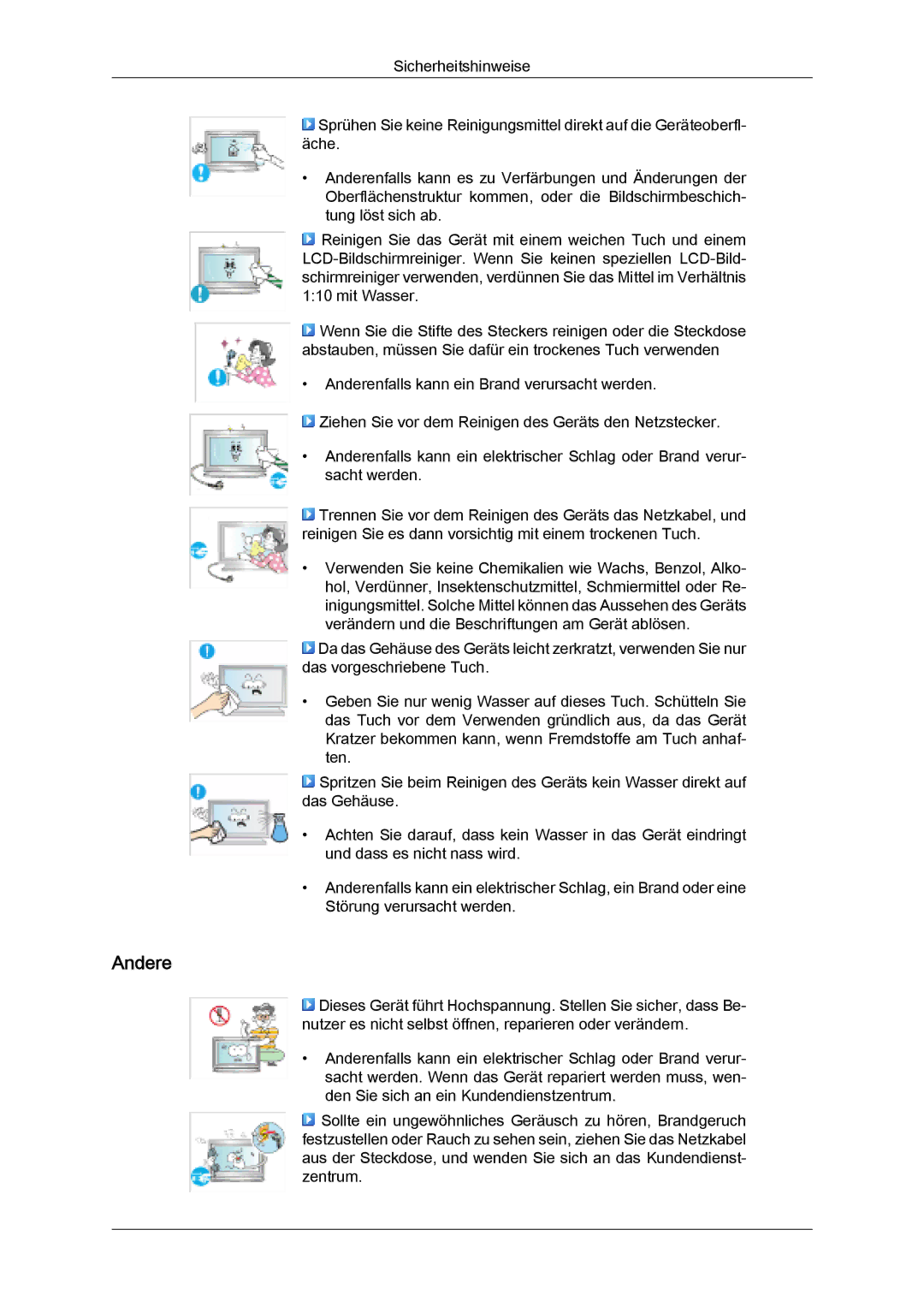 Samsung LH32MGQPBC/EN, LH32MGULBC/EN, LH32MGQLBC/EN manual Andere 