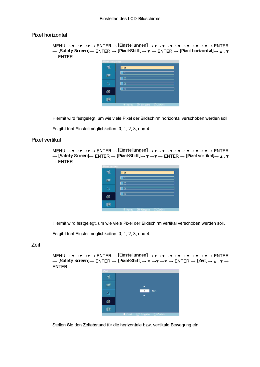 Samsung LH32MGQPBC/EN, LH32MGULBC/EN, LH32MGQLBC/EN manual Pixel horizontal, Pixel vertikal 