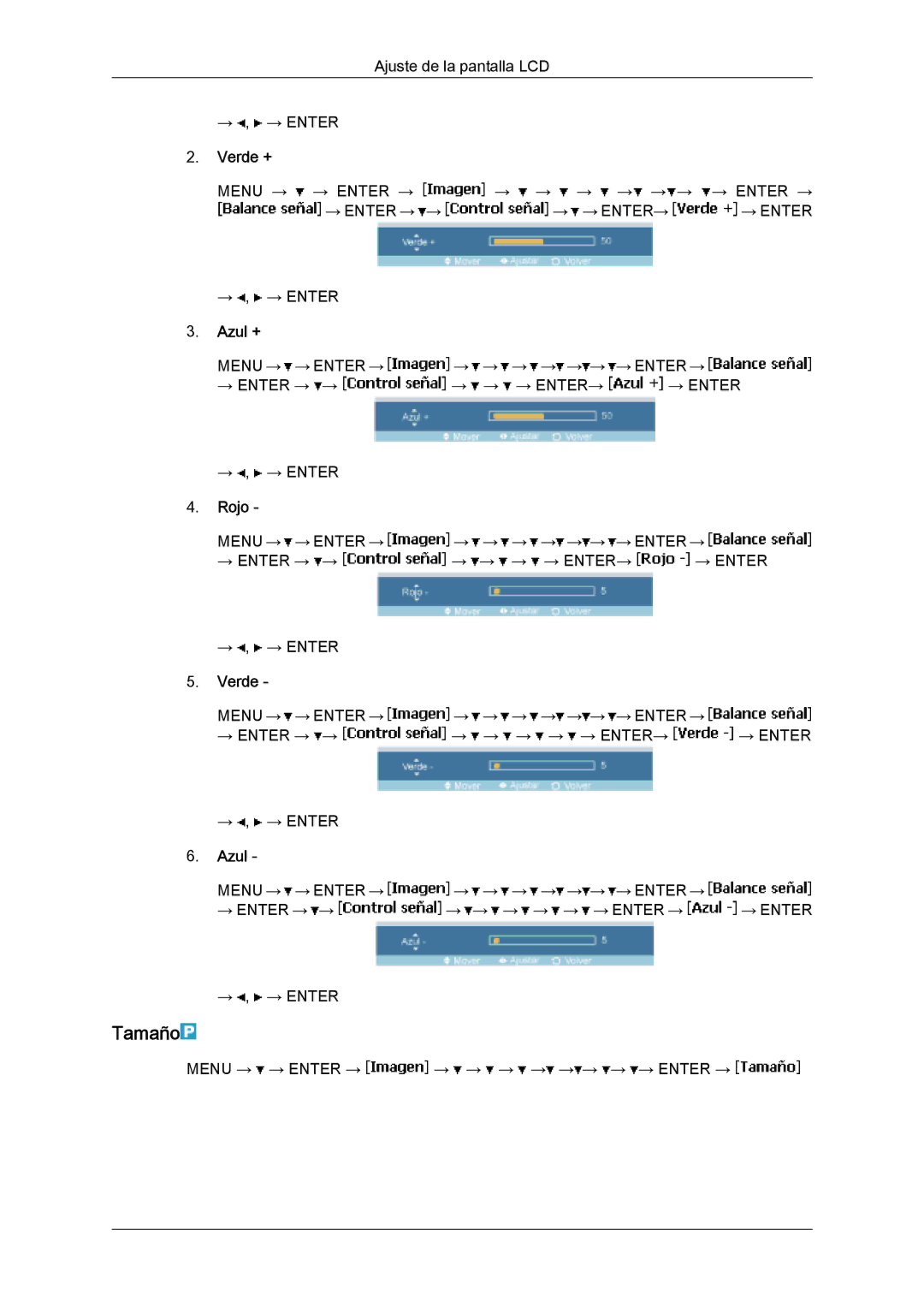 Samsung LH32MGUSBC/EN, LH32MGULBC/EN, LH32MGQLBC/EN, LH32MGQMBC/EN manual Tamaño 