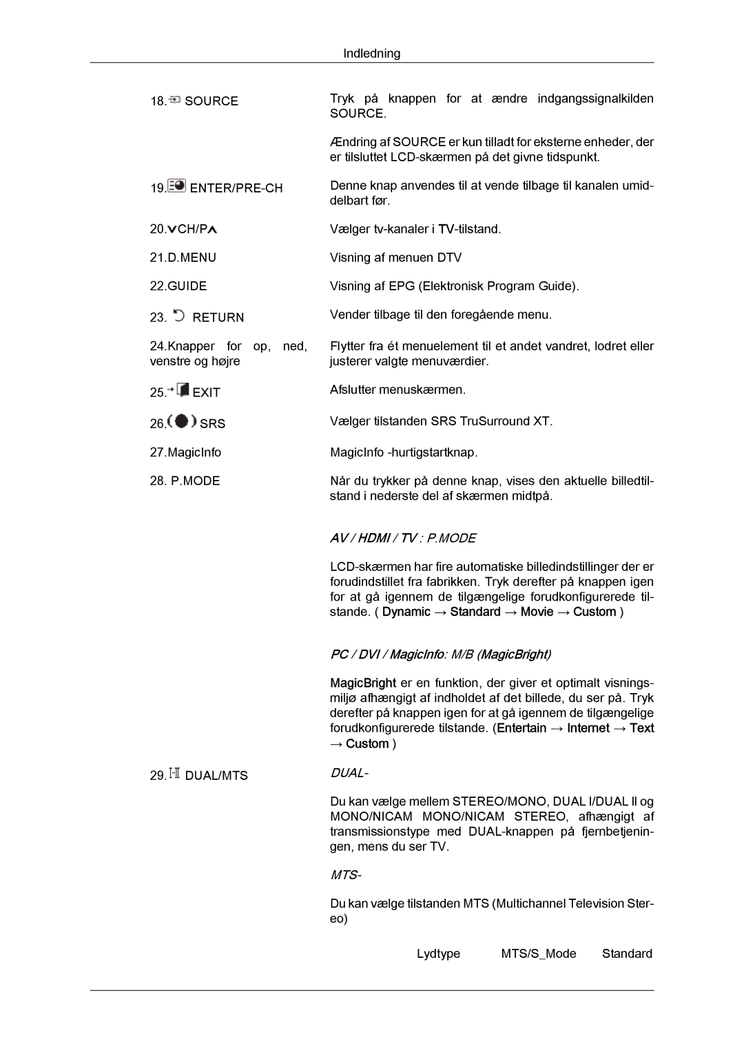 Samsung LH32MGULBC/EN, LH32MGQLBC/EN manual AV / Hdmi / TV P.MODE, → Custom 