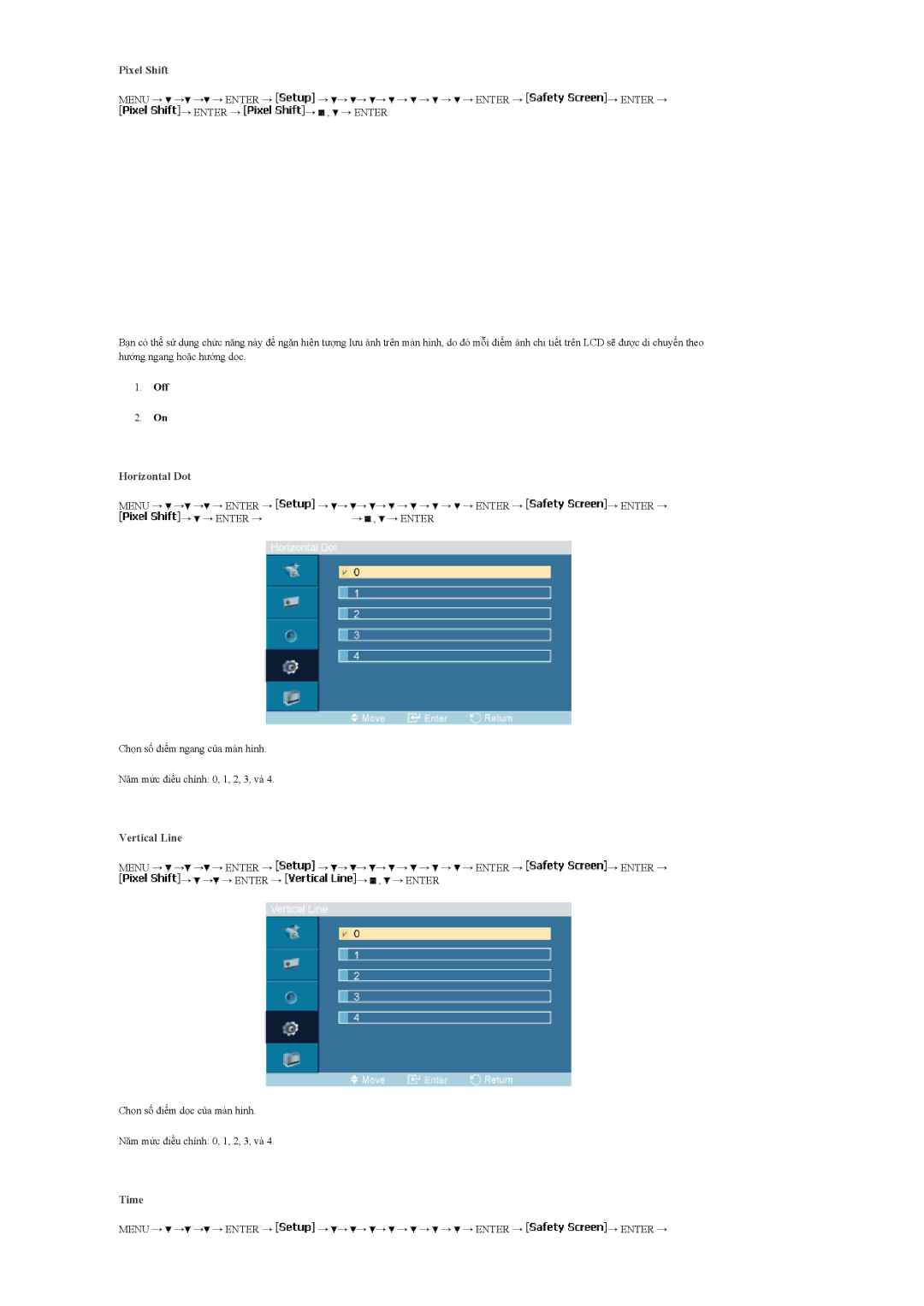 Samsung LH32MGULBC/XY, LH32MGQLBC/XY manual Pixel Shift 