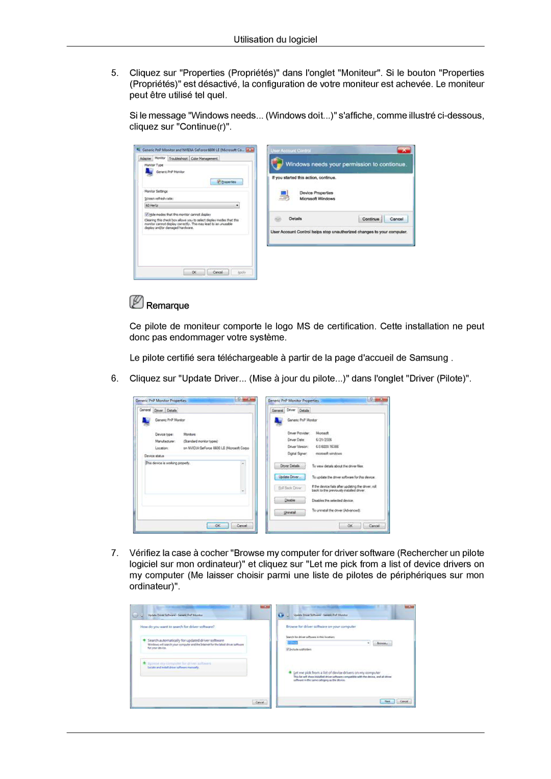 Samsung LH32TCTMBC/EN manual Remarque 