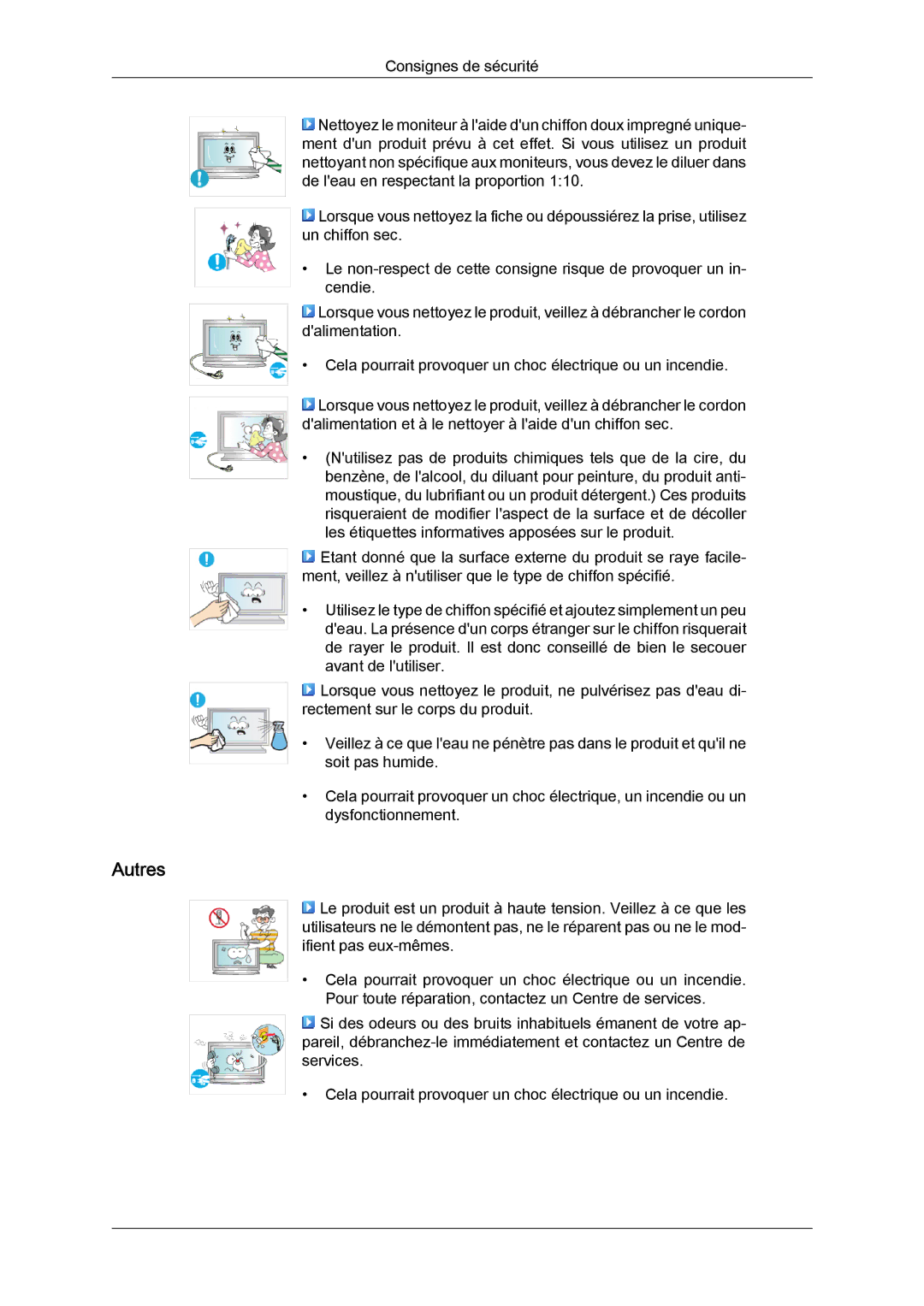 Samsung LH32TCTMBC/EN manual Autres 