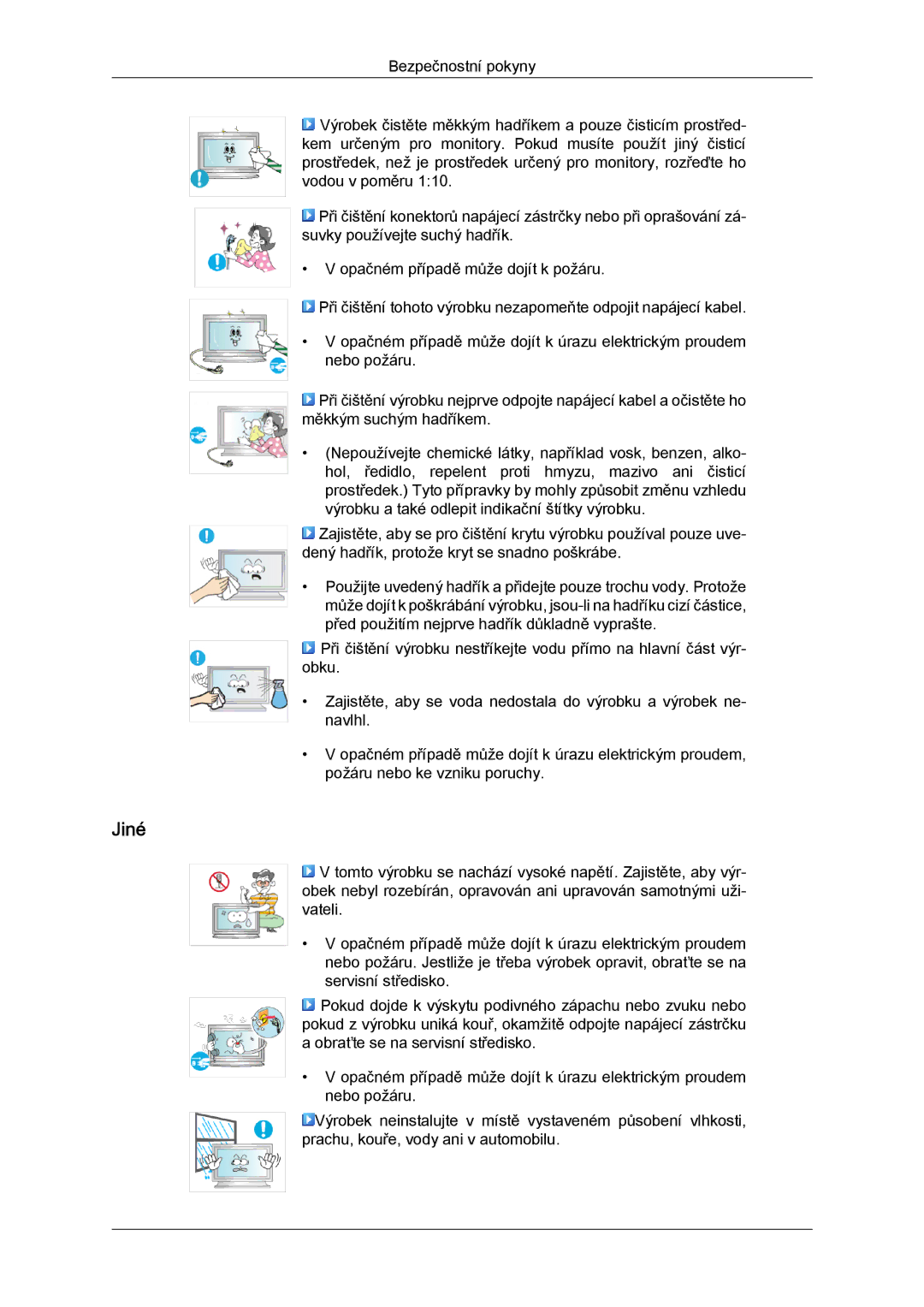 Samsung LH32TCTMBC/EN manual Jiné 