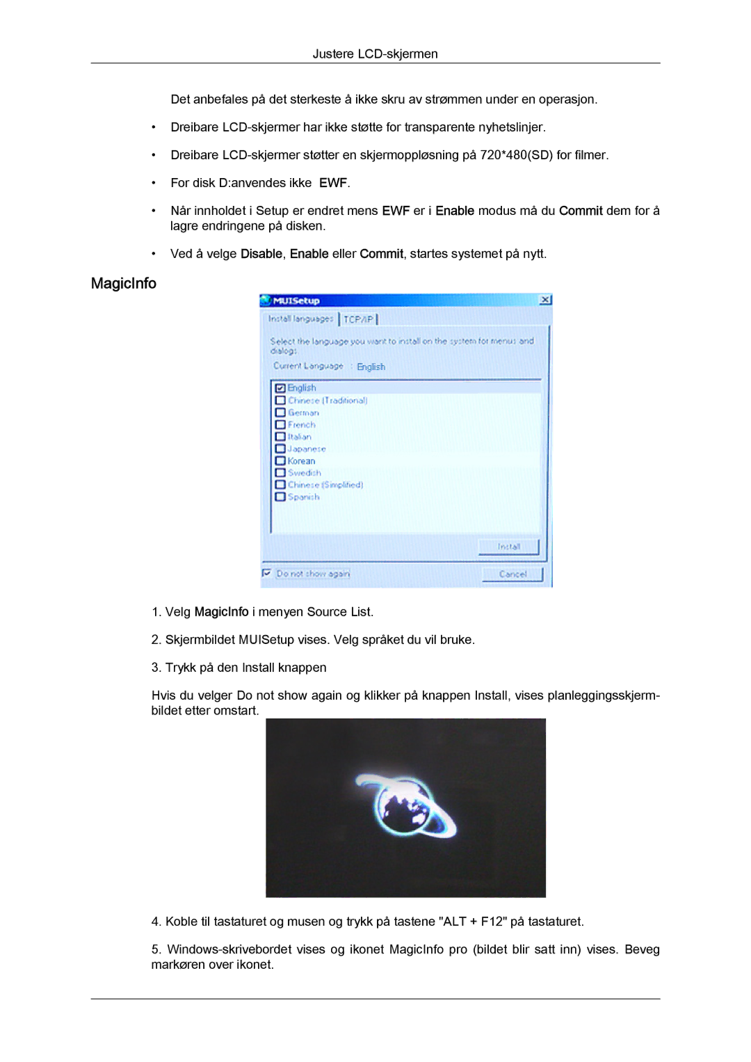 Samsung LH32TCTMBC/EN manual MagicInfo 