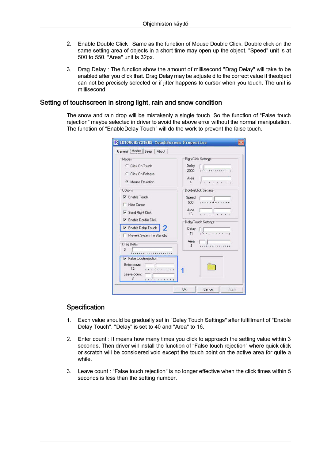 Samsung LH32TCTMBC/EN manual Specification 