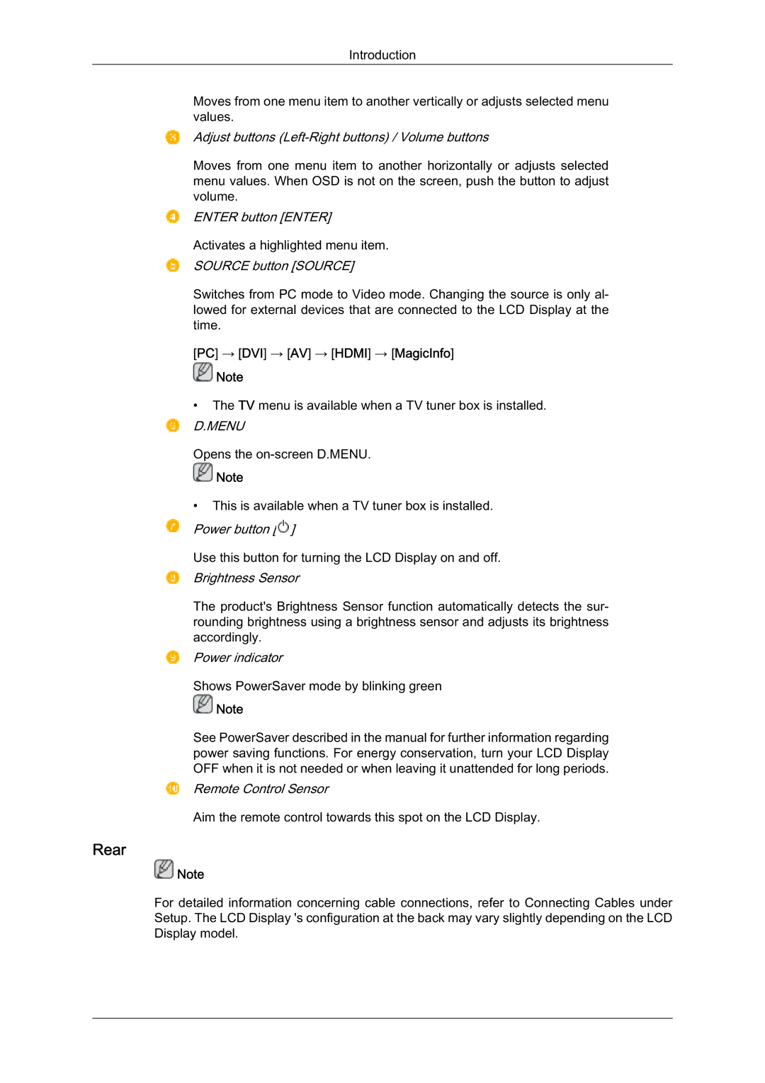 Samsung LH32TCUMBC/EN manual 5HDU 