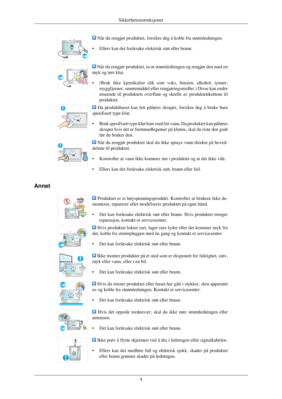 Samsung LH32TCUMBC/EN manual Annet 