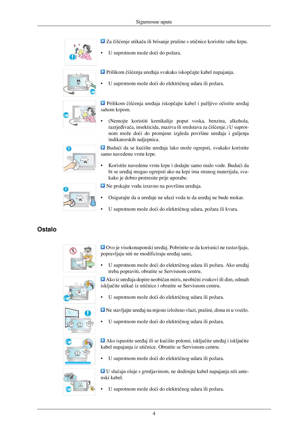 Samsung LH32TCUMBC/EN manual Ostalo 