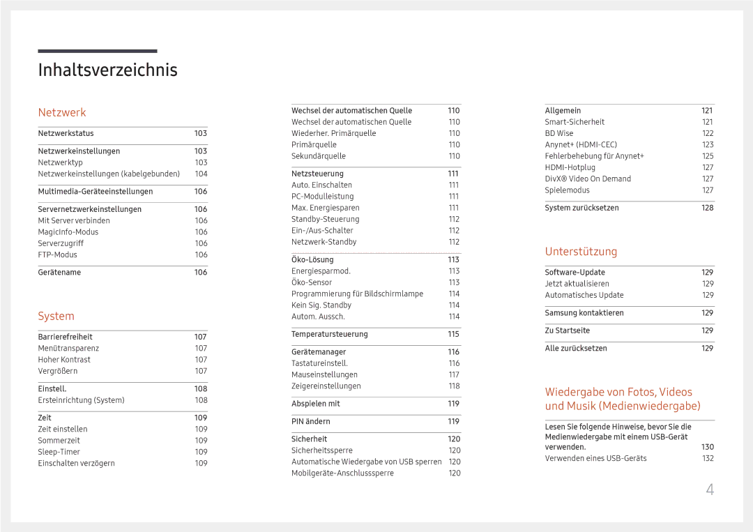 Samsung LH37SHFPLBB/EN manual Netzwerk 