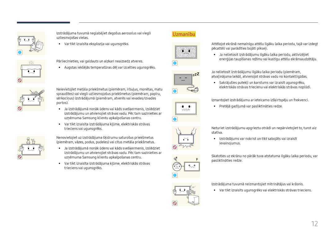 Samsung LH37SHFPLBB/EN manual 100 