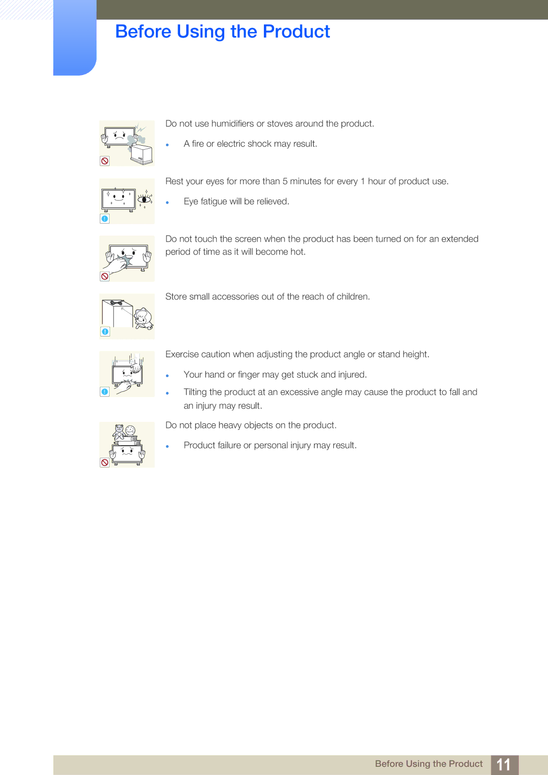 Samsung LH46ARPLBC/XY, LH40ARPLBC/EN, LH46ARPLBC/EN, LH32ARPLBC/EN, LH40ARPLBC/XY, LH32ARPLBC/XY manual Before Using the Product 