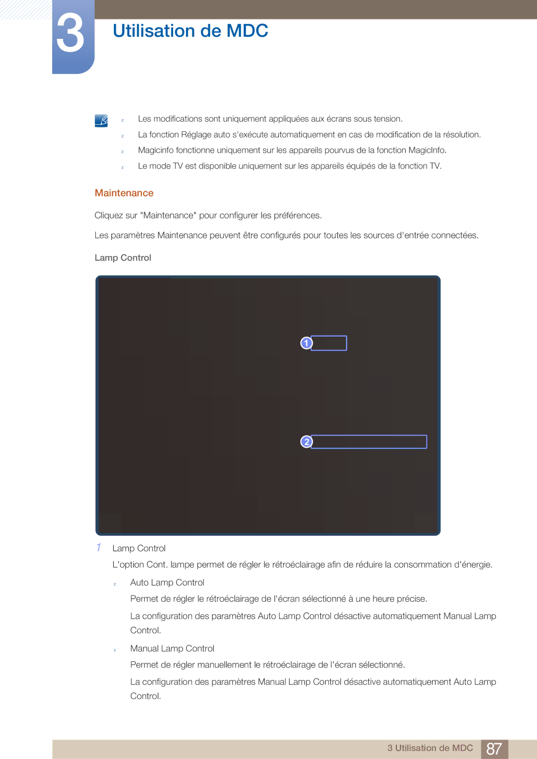 Samsung LH40ARPLBC/EN manual Maintenance 