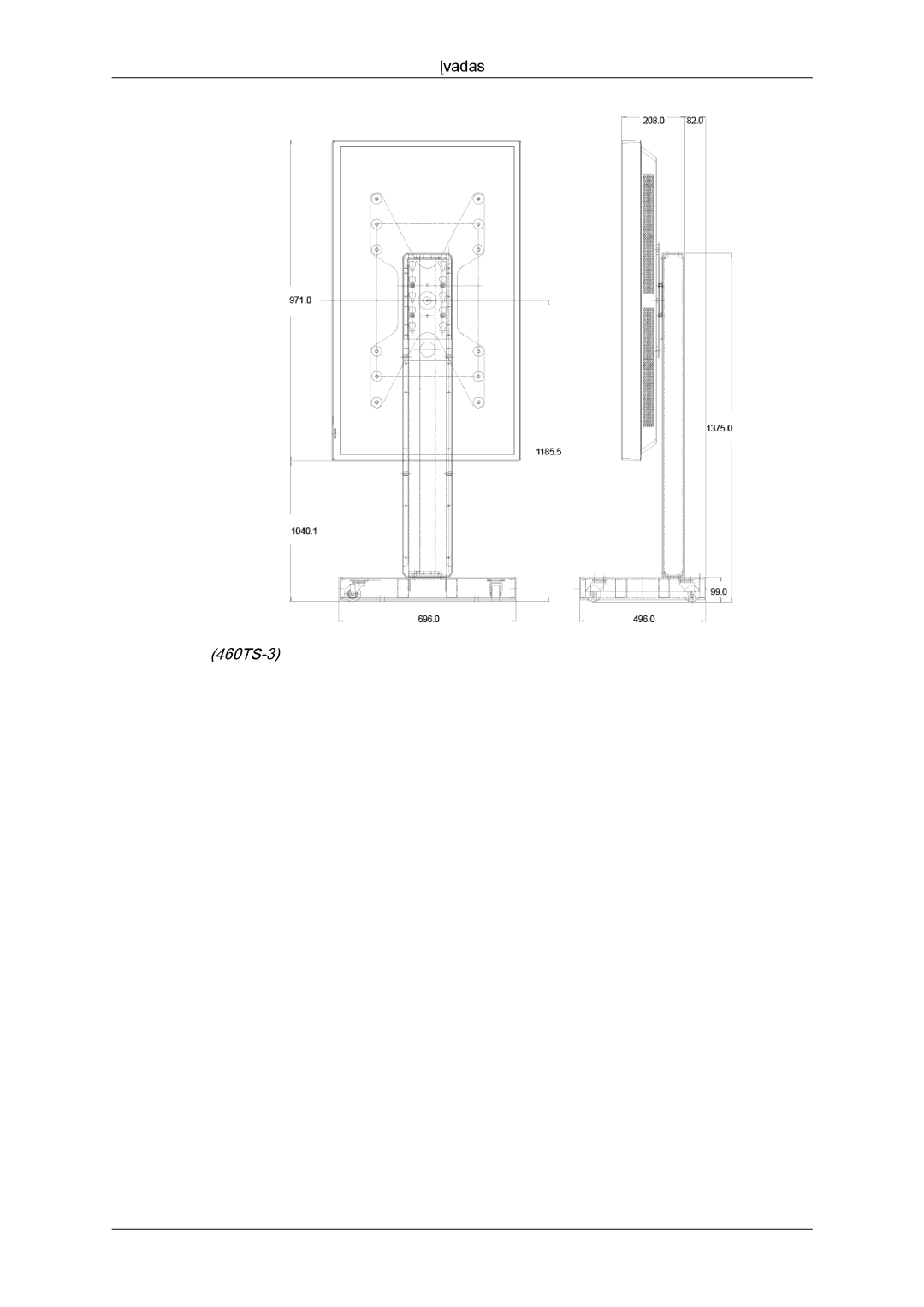 Samsung LH40CRPMBD/EN, LH40CRPMBC/EN manual 460TS-3 