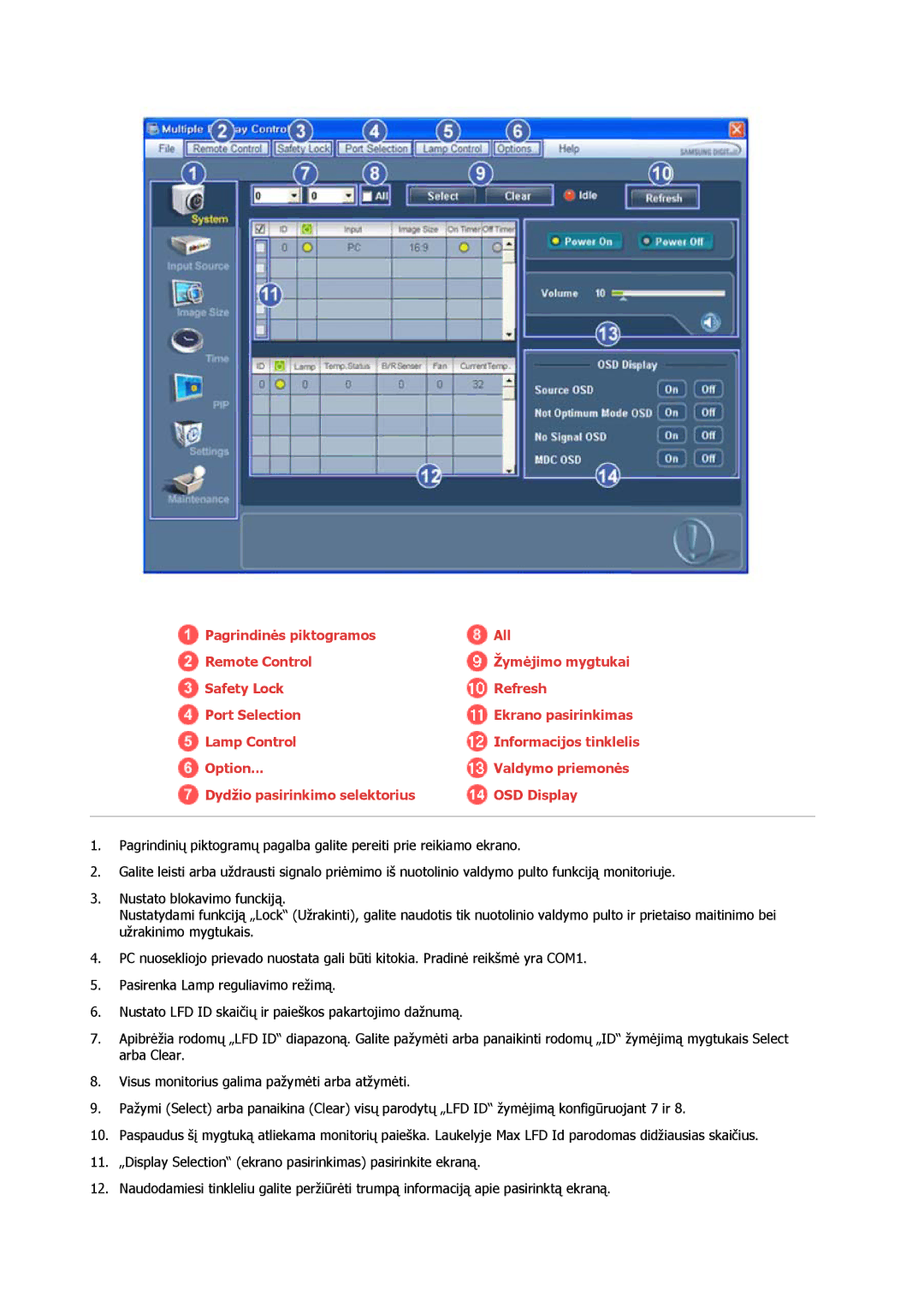 Samsung LH40CRPMBC/EN, LH40CRPMBD/EN manual 