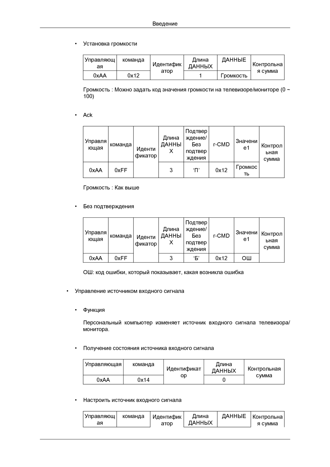 Samsung LH40CRPMBD/EN, LH40CRPMBC/EN manual Данных Данные 