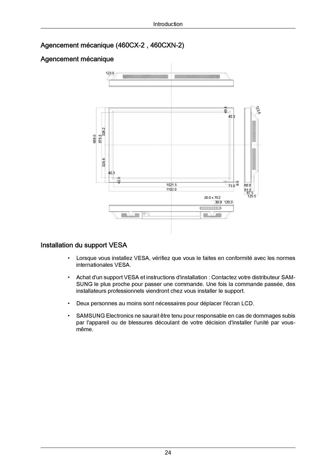 Samsung LH46DLTLGD/EN, LH40DLPLGD/EN, LH40DLTLGD/EN, LH46DLPLGD/EN manual Introduction 