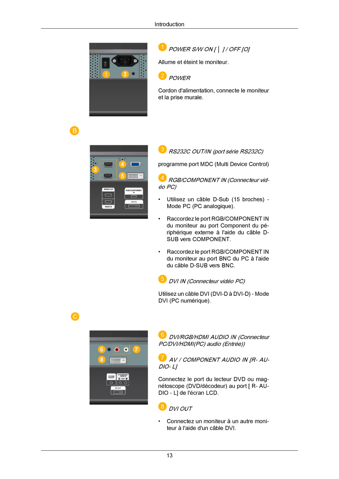 Samsung LH40DLTLGD/EN, LH40DLPLGD/EN, LH46DLTLGD/EN, LH46DLPLGD/EN manual Power 