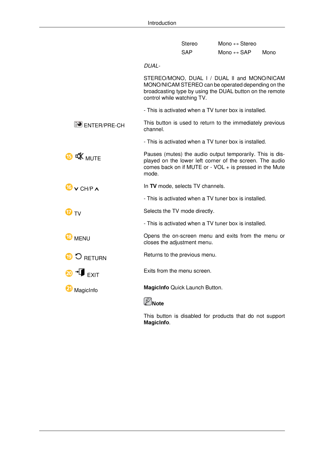 Samsung LH40GWTLBC/ZA, LH40GWTLBC/EN, LH40GWSLBC/EN, LH46GWPLBC/EN, LH40GWPLBC/EN, LH46GWTLBC/EN, LH46GWSLBC/EN manual Dual 