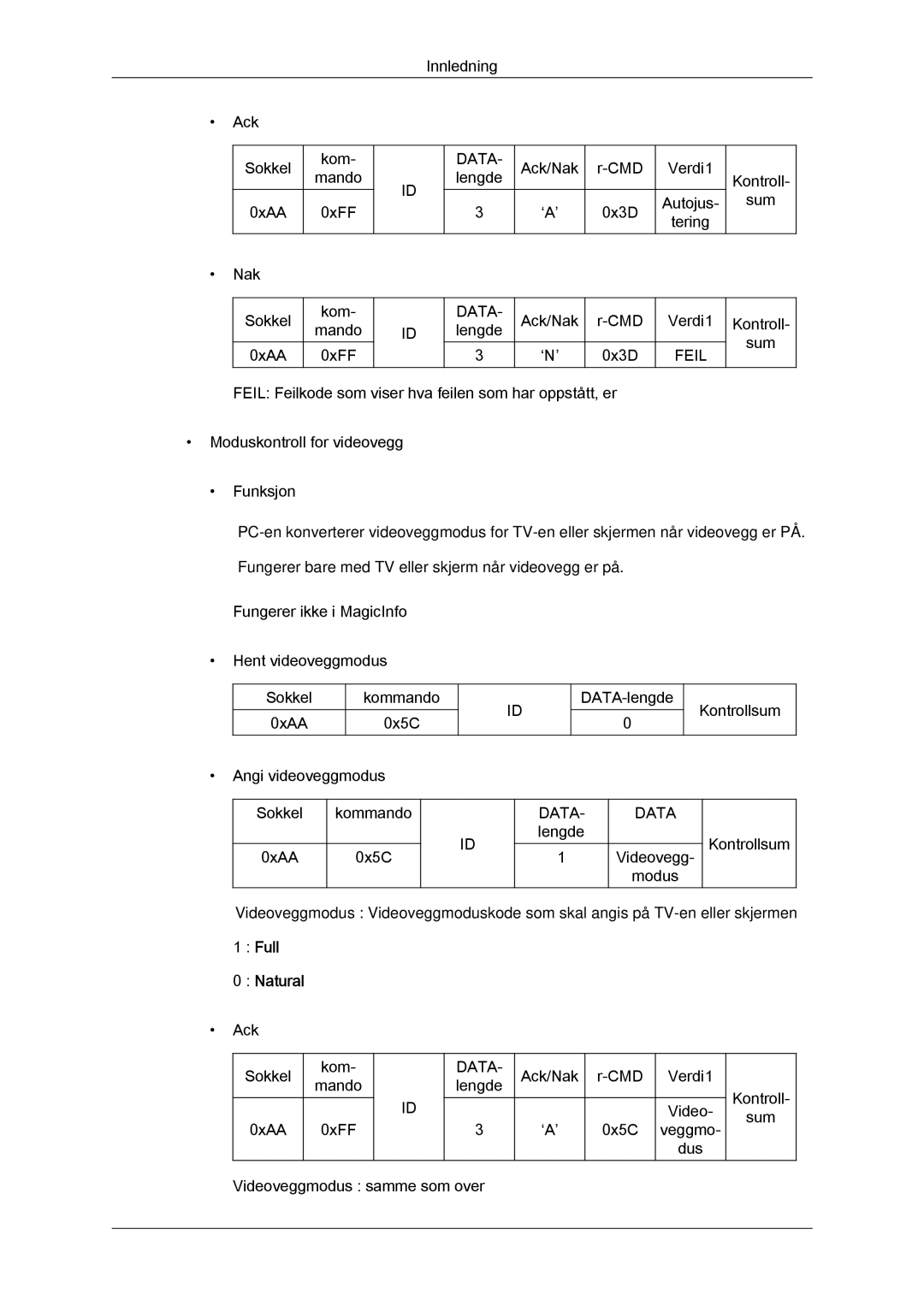 Samsung LH40GWSLBC/EN, LH40GWTLBC/EN, LH46GWPLBC/EN, LH40GWPLBC/EN, LH46GWTLBC/EN, LH46GWSLBC/EN manual Natural 