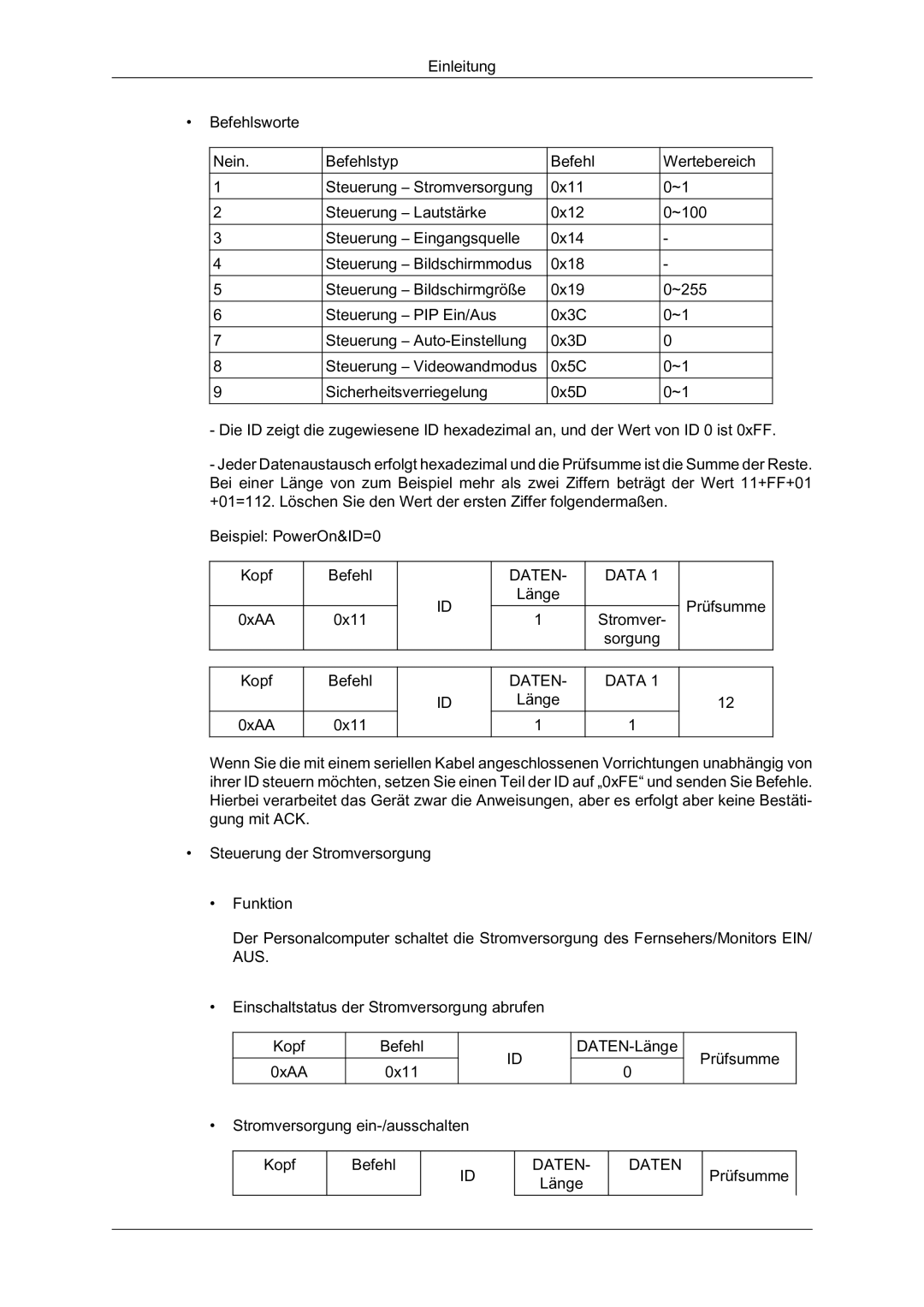 Samsung LH46HBPMBC/EN, LH40HBPMBC/EN, LH46HBPLBC/EN, LH40HBPLBC/EN manual Data 