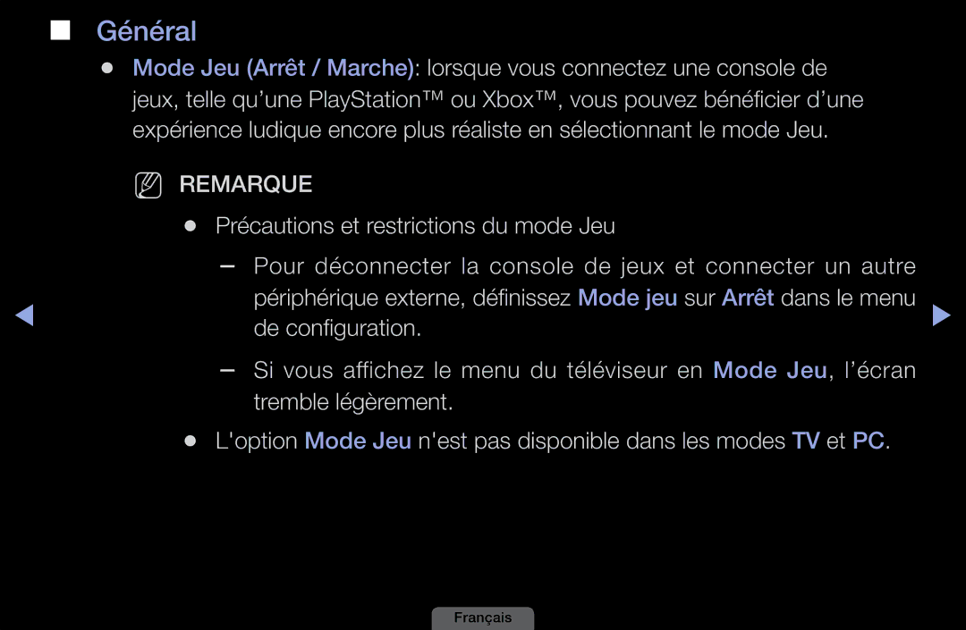 Samsung LH46HEPLGD/EN, LH40HEPLGD/EN manual Général 