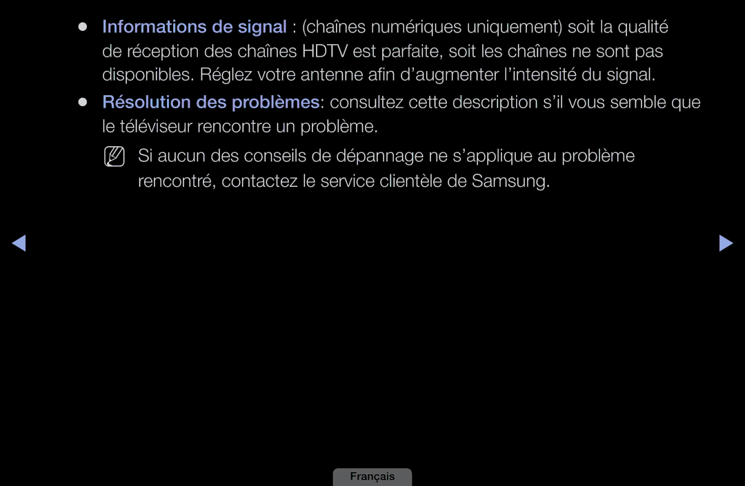 Samsung LH46HEPLGD/EN, LH40HEPLGD/EN manual Français 