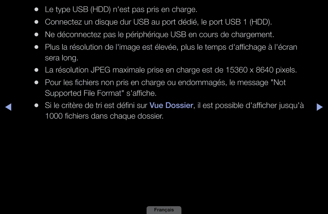 Samsung LH46HEPLGD/EN, LH40HEPLGD/EN manual Français 