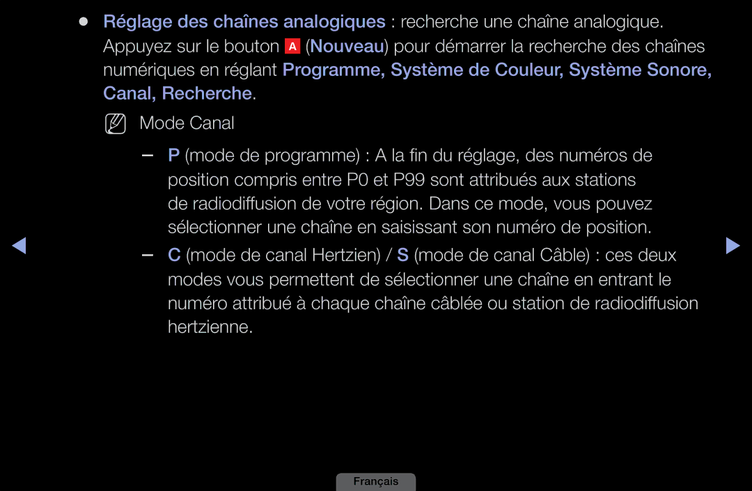 Samsung LH46HEPLGD/EN, LH40HEPLGD/EN manual Français 