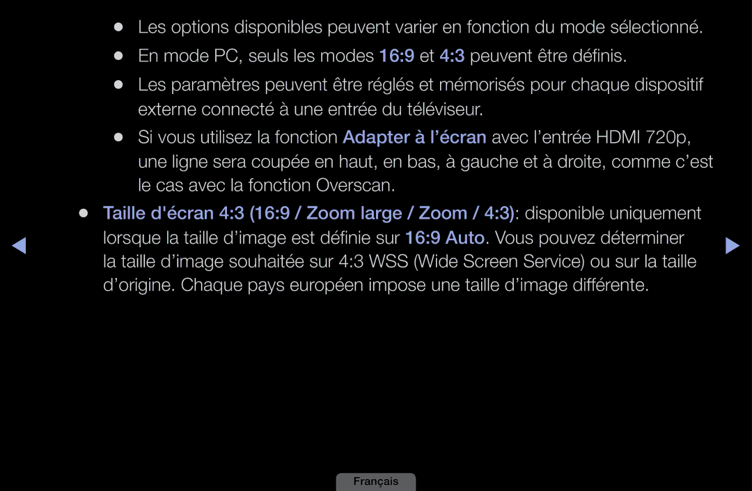 Samsung LH40HEPLGD/EN, LH46HEPLGD/EN manual Français 