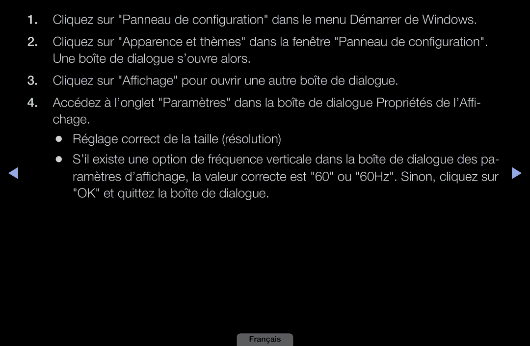 Samsung LH46HEPLGD/EN, LH40HEPLGD/EN manual Français 