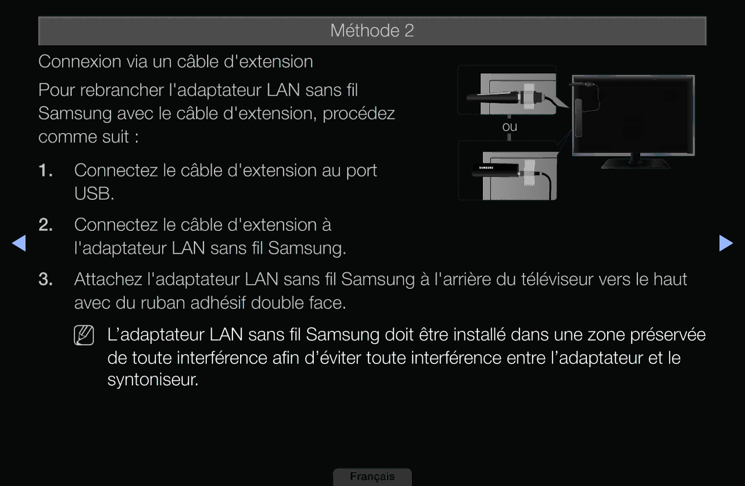 Samsung LH46HEPLGD/EN, LH40HEPLGD/EN manual Français 