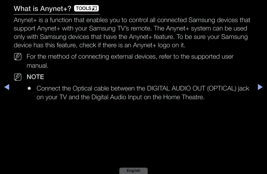 Samsung LH46HEPLGD/EN, LH40HEPLGD/EN manual What is Anynet+? t 