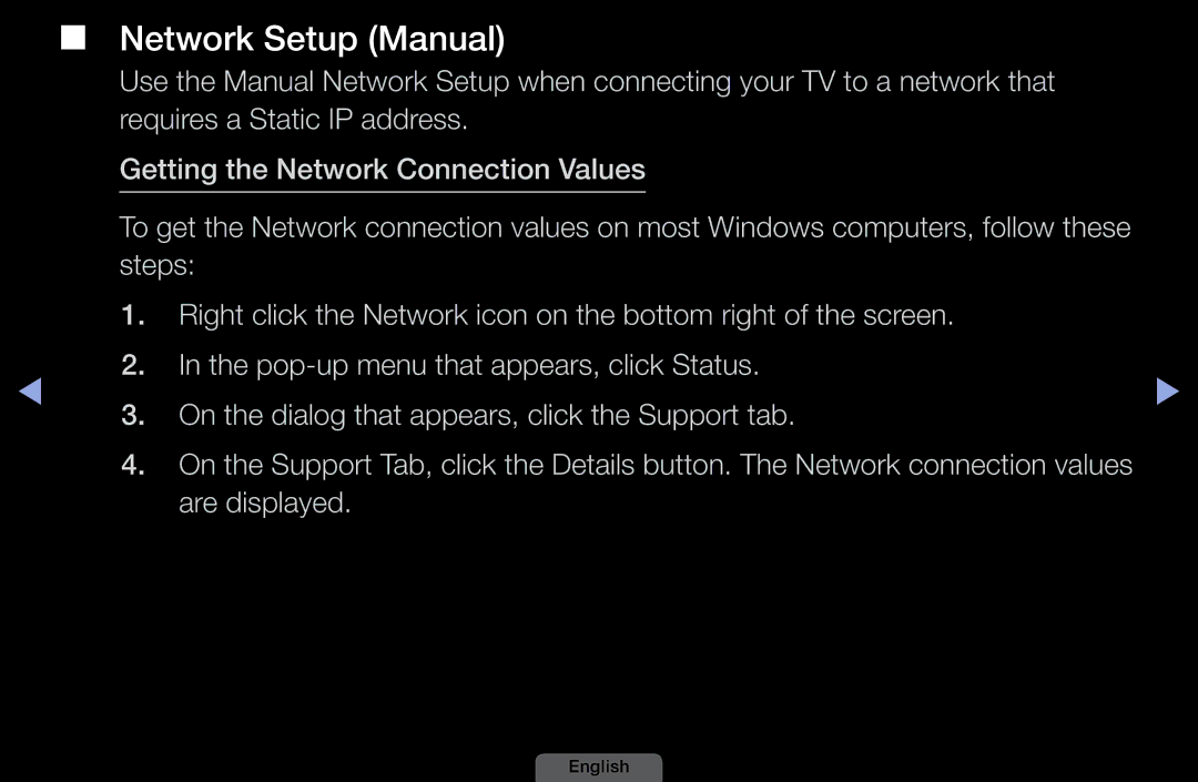 Samsung LH46HEPLGD/EN, LH40HEPLGD/EN manual Network Setup Manual 