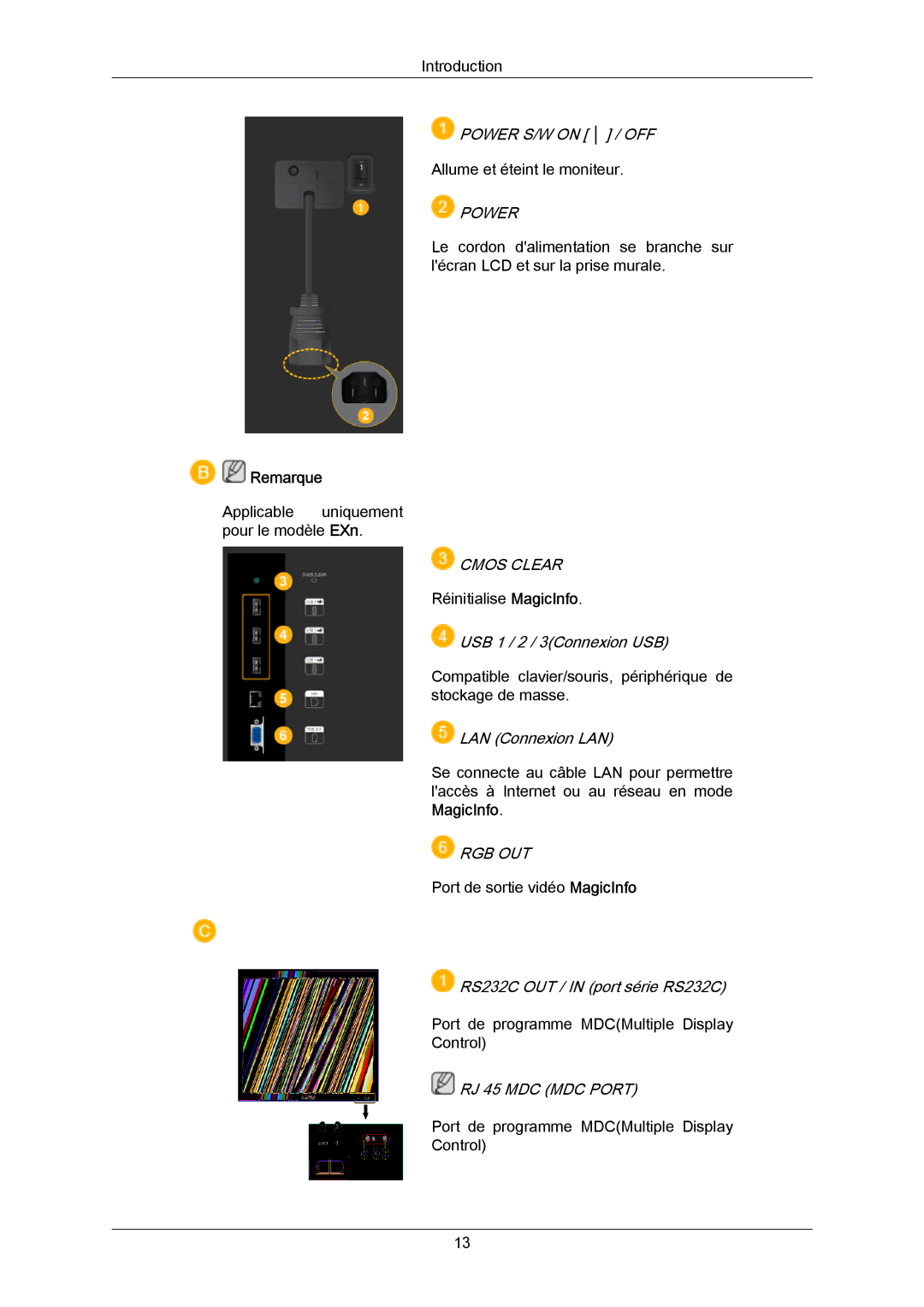 Samsung LH55LBTLBC/EN, LH40LBTLBC/EN, LH40LBPLBC/EN, LH55LBPLBC/EN, LH46LBTLBC/EN, LH46LBPLBC/EN manual Power 